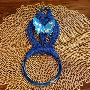 Butterfly Towel / Scarf Holder
